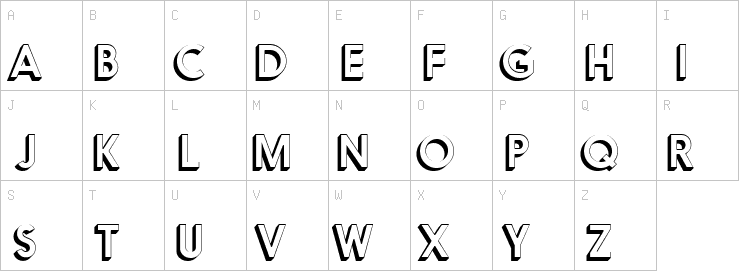 Uppercase characters