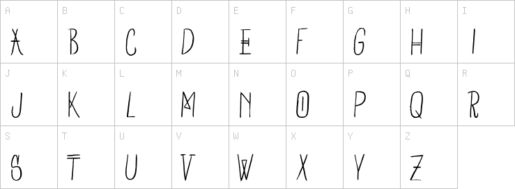 Uppercase characters