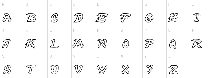 Uppercase characters
