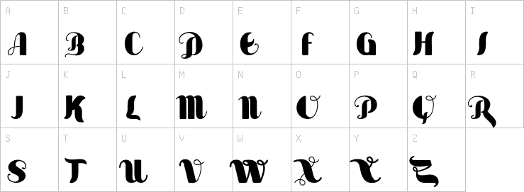 Uppercase characters