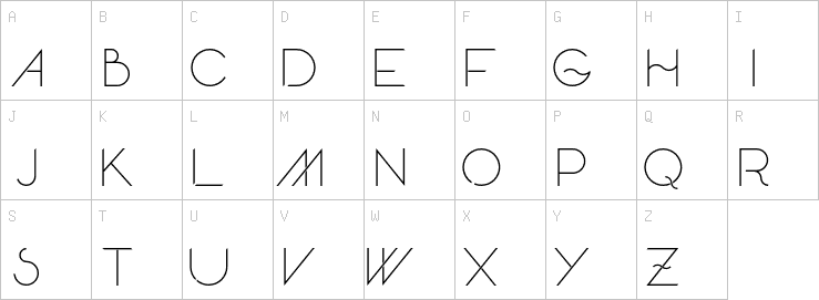 Uppercase characters