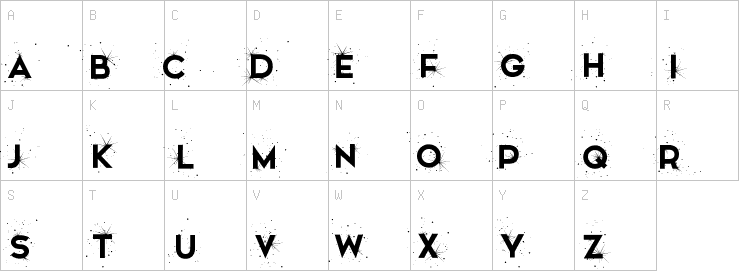 Uppercase characters