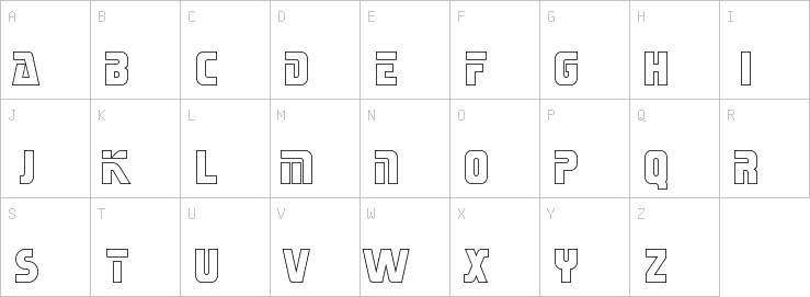 Uppercase characters