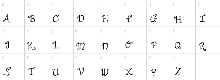 Uppercase characters