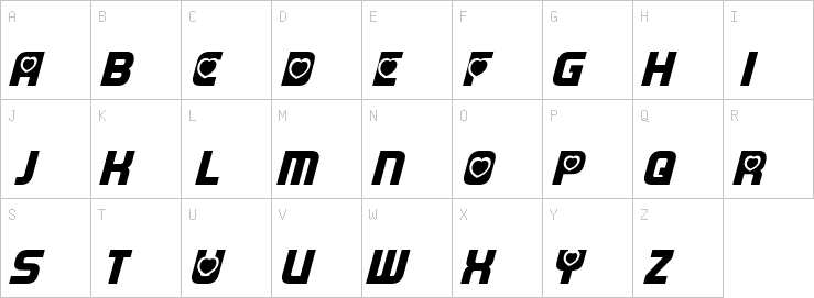 Uppercase characters