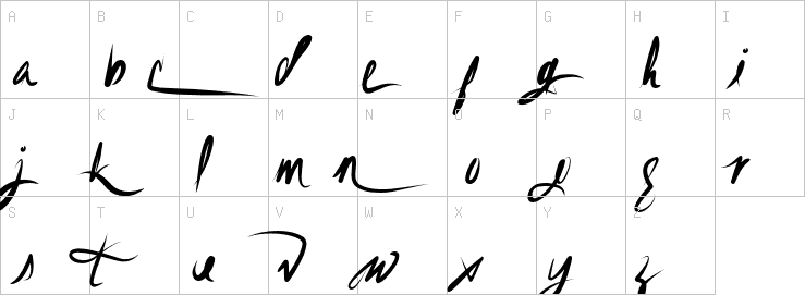 Uppercase characters
