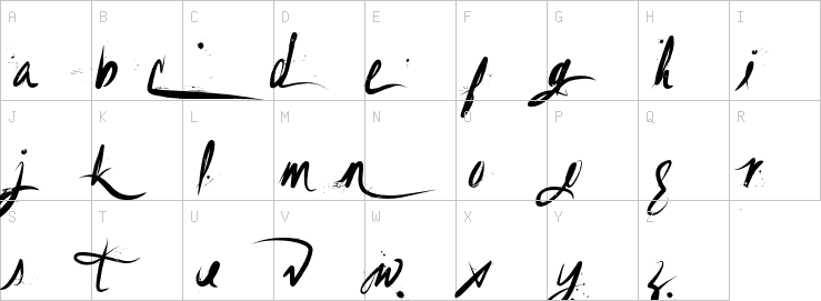 Uppercase characters