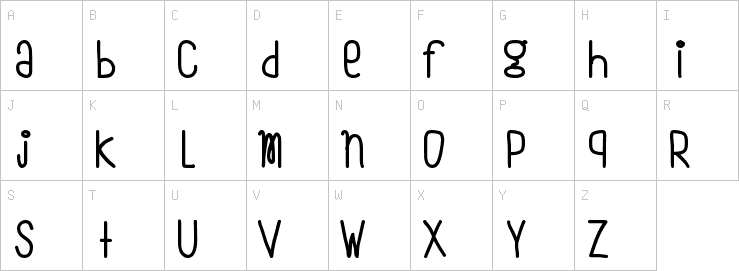 Uppercase characters