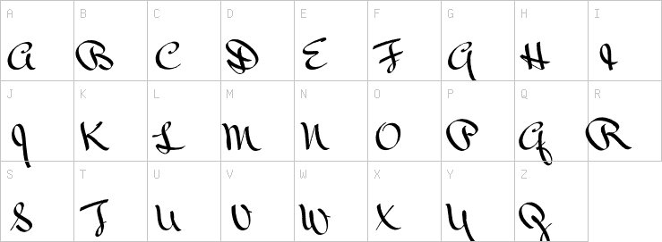 Uppercase characters