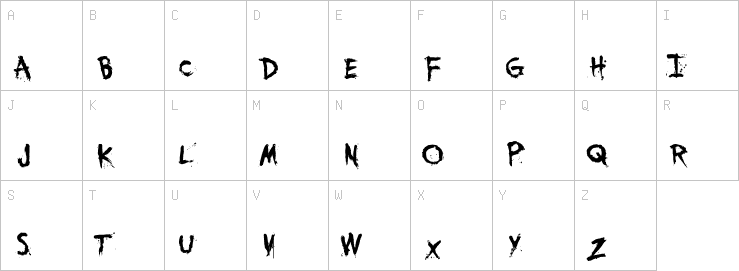 Uppercase characters
