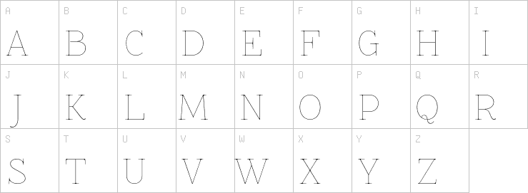Uppercase characters