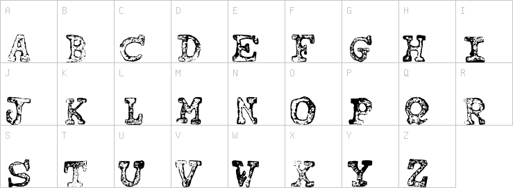 Uppercase characters