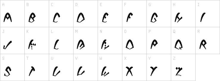 Uppercase characters