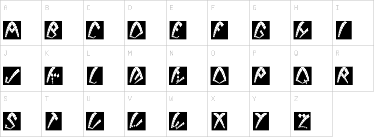 Uppercase characters