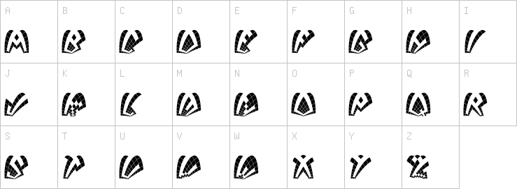 Uppercase characters
