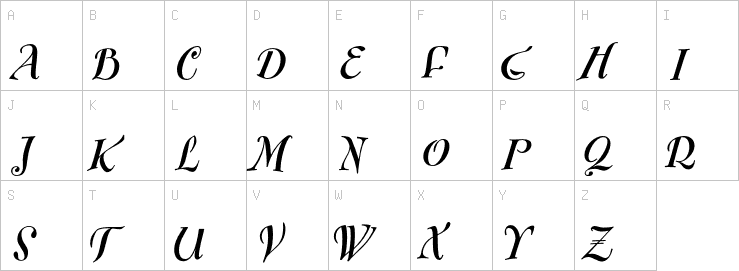 Uppercase characters