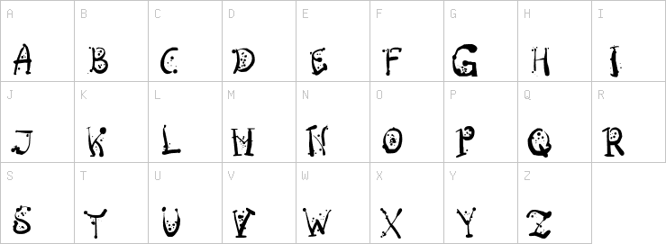 Uppercase characters