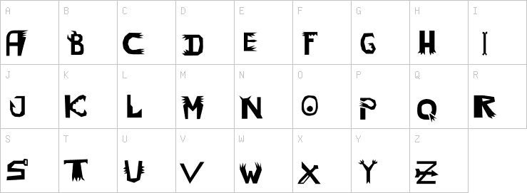 Uppercase characters