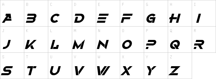 Uppercase characters