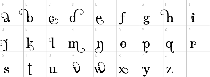 Uppercase characters