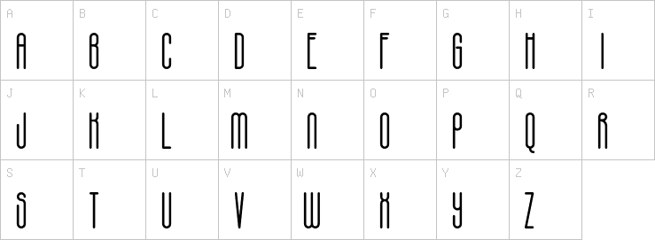 Uppercase characters