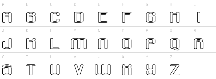 Uppercase characters