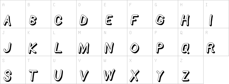 Uppercase characters