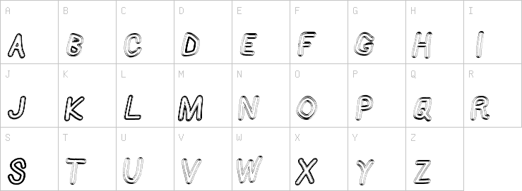 Uppercase characters