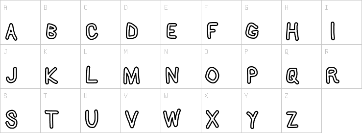 Uppercase characters