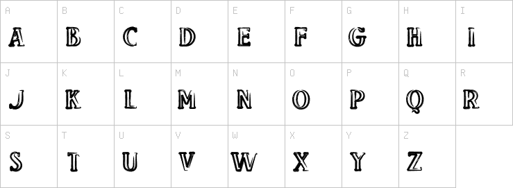 Uppercase characters