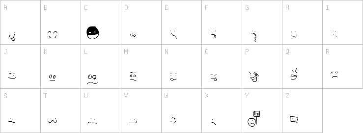 Uppercase characters
