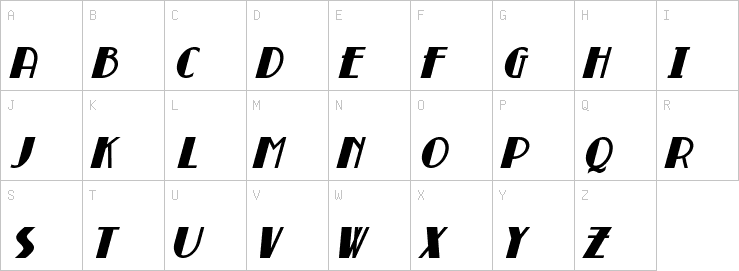 Uppercase characters