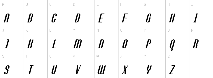 Uppercase characters