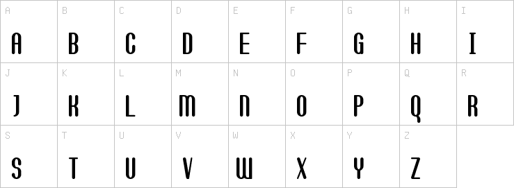Uppercase characters