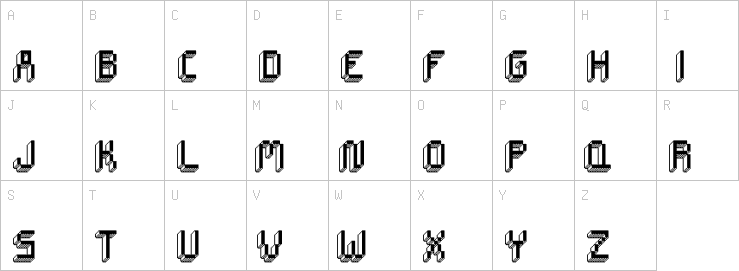 Uppercase characters