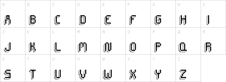 Uppercase characters