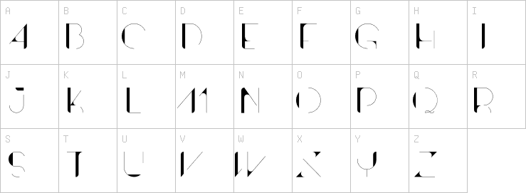 Uppercase characters