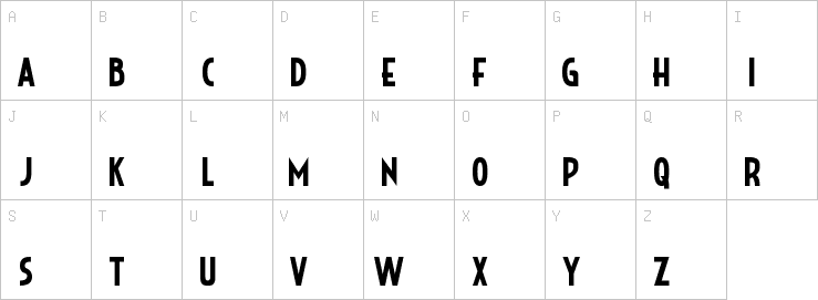 Uppercase characters