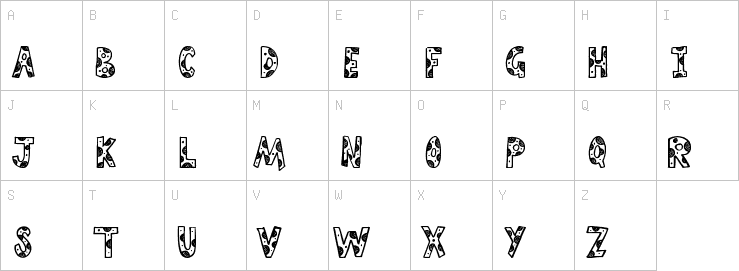 Uppercase characters