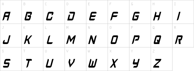 Uppercase characters