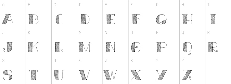 Uppercase characters