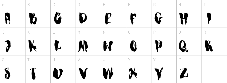 Uppercase characters
