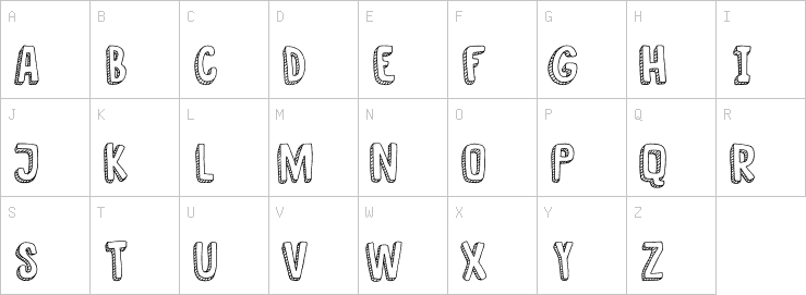 Uppercase characters