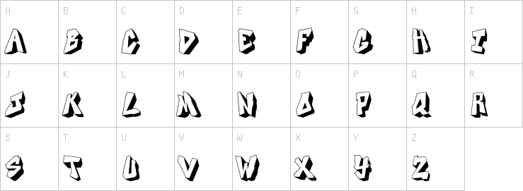 Uppercase characters