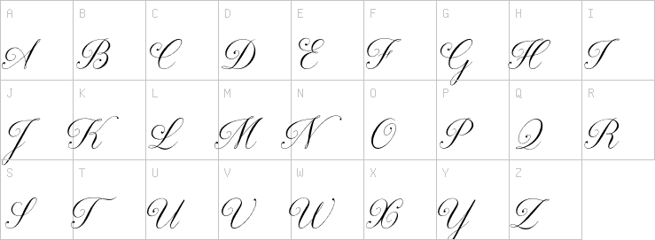 Uppercase characters