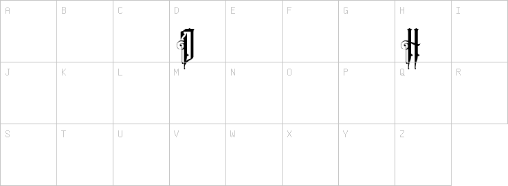 Uppercase characters