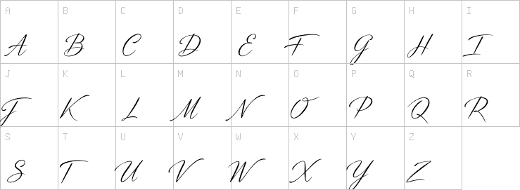 Uppercase characters