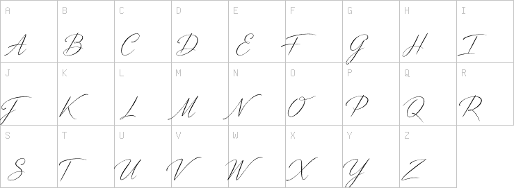 Uppercase characters