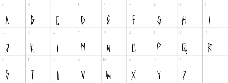 Uppercase characters