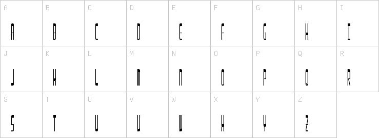 Uppercase characters